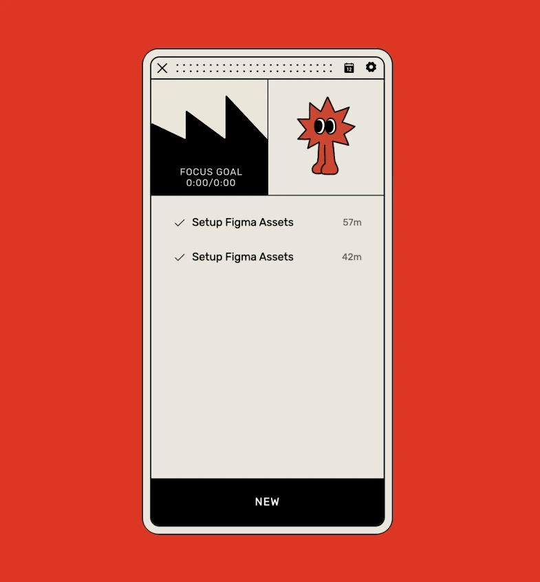 Kiki focus controls shown on a phone